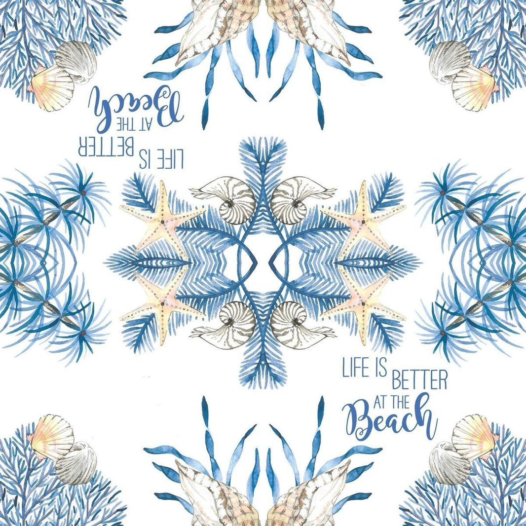Guardanapo de Papel Decoupage 33x33 A vida no oceano é melhor 1334013 - Palácio da Arte
