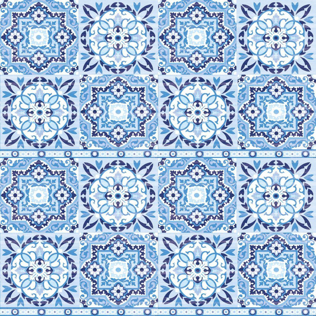 Guardanapo de Papel Decoupage 33x33 Azulejos Azuis 13309317 - Palácio da Arte