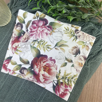 Guardanapo de Papel Decoupage 33x33 Composição de Peônias 13318131 - Palácio da Arte