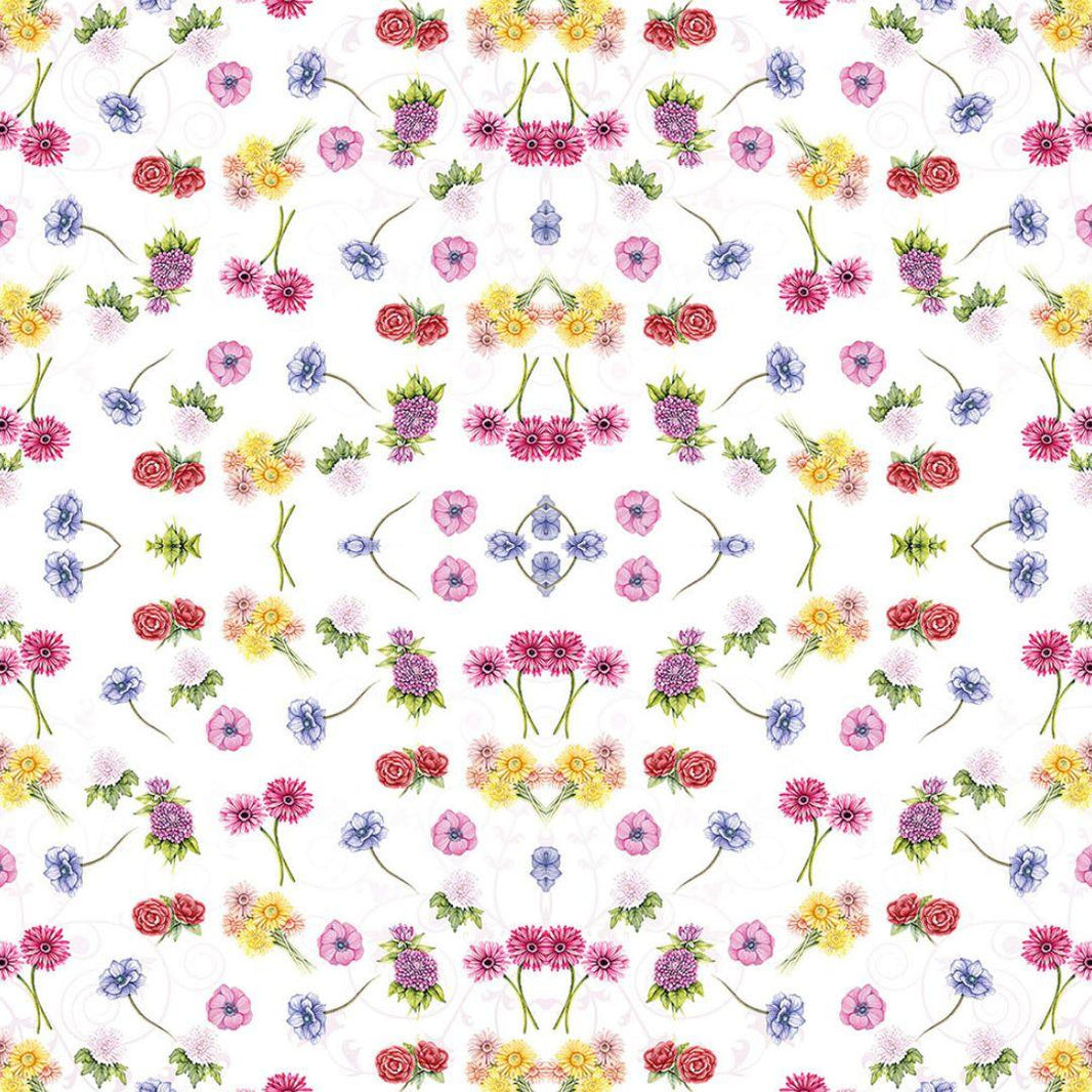 Guardanapo de Papel Decoupage 33x33 Festival de Flores 13309985 - Palácio da Arte