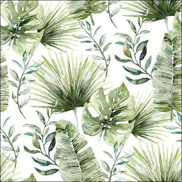 Guardanapo de Papel Decoupage 33x33 Folhas da Selva 13318215 - Palácio da Arte