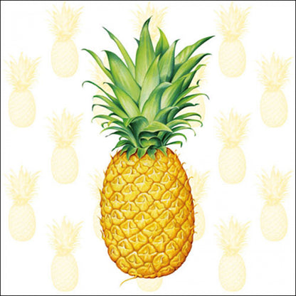 Guardanapo de Papel Decoupage 33x33 Fruta Abacaxi 13309530 - Palácio da Arte