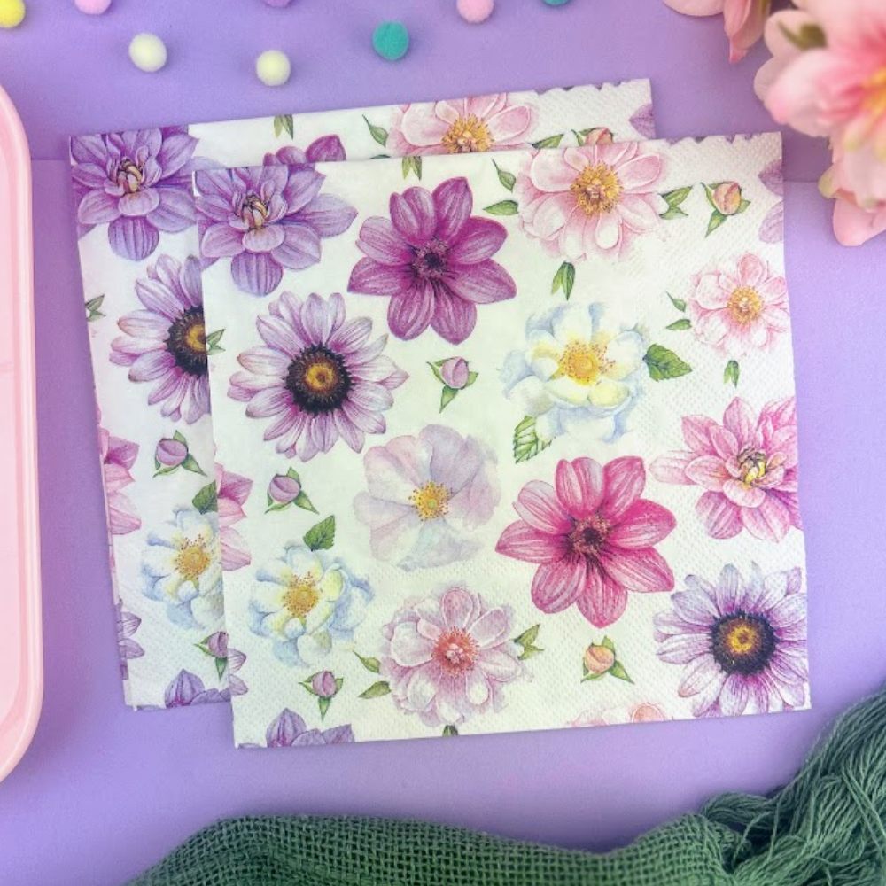 Guardanapo de Papel Decoupage 33x33 Glória de Verão 13317445 - Palácio da Arte