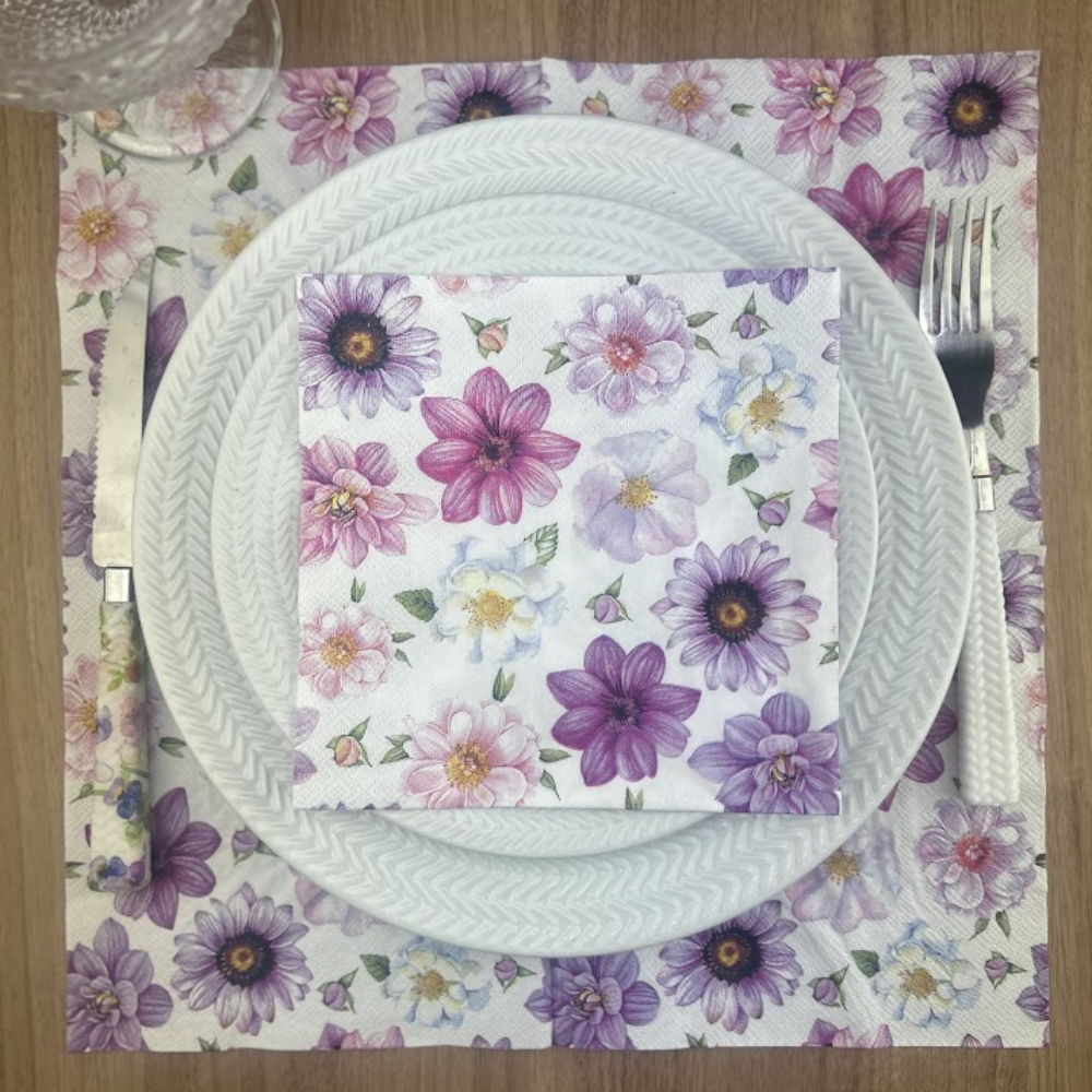 Guardanapo de Papel Decoupage 33x33 Glória de Verão 13317445 - Palácio da Arte