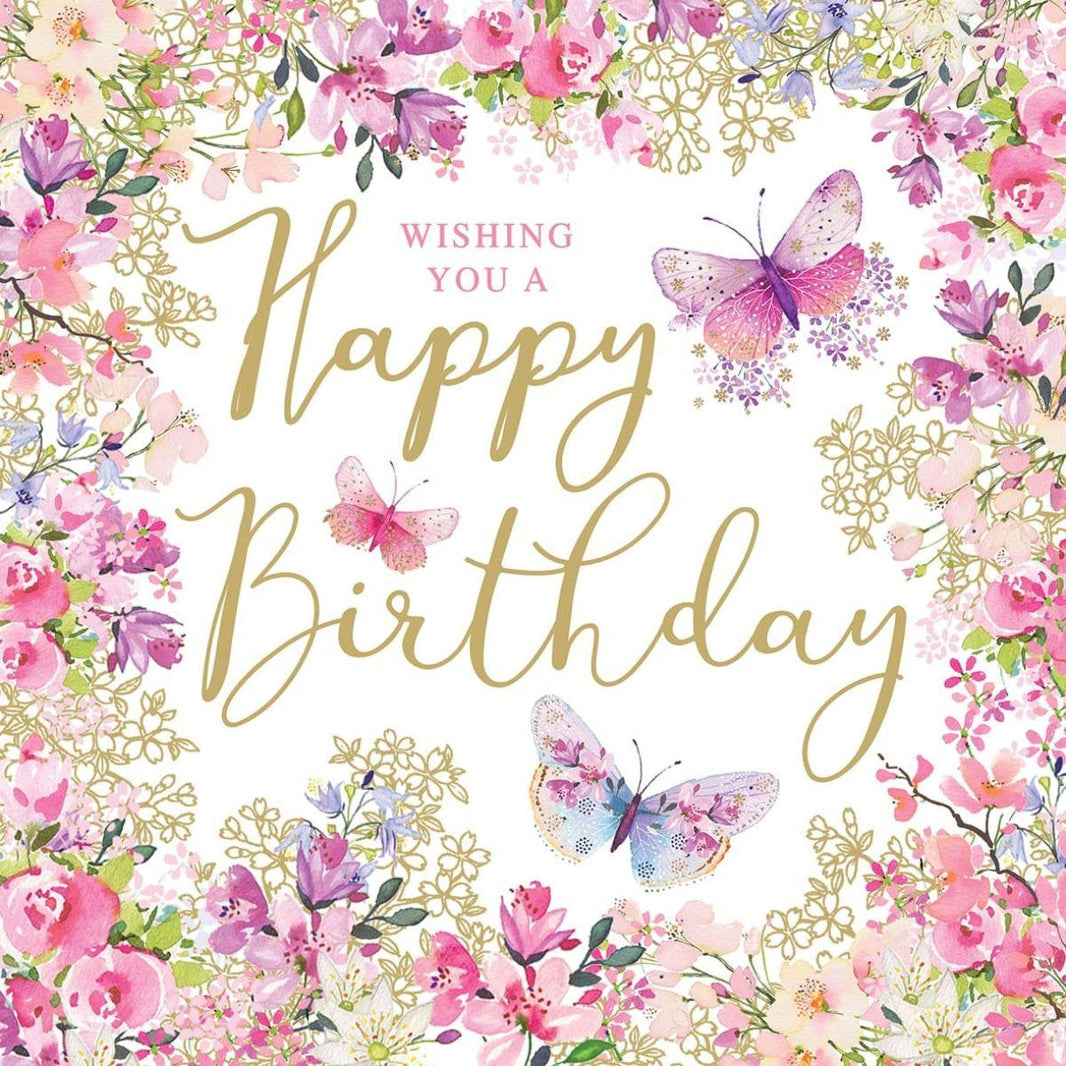 Guardanapo de Papel Decoupage 33x33 Happy Birthday Wishes 1333154 - Palácio da Arte