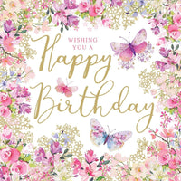 Guardanapo de Papel Decoupage 33x33 Happy Birthday Wishes 1333154 - Palácio da Arte