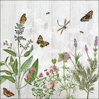 Guardanapo de Papel Decoupage 33x33 Jardim de Ervas 13319345 - Palácio da Arte
