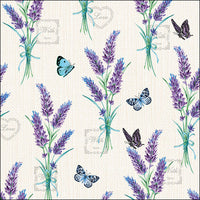 Guardanapo de Papel Decoupage 33x33 Lavanda com Creme de Amor 13314225 - Palácio da Arte