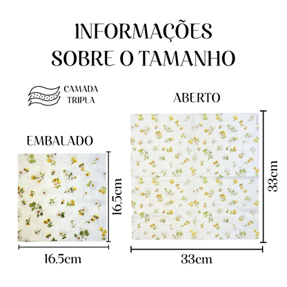 Guardanapo de Papel Decoupage 33x33 Margaridas por toda parte 13314935 - Palácio da Arte