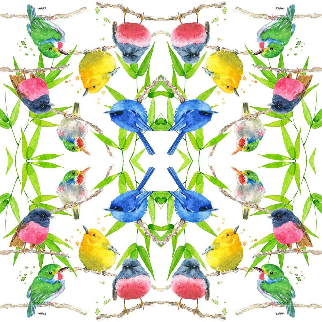 Guardanapo de Papel Decoupage 33x33 Paraíso dos Pássaros 1334362 - Palácio da Arte