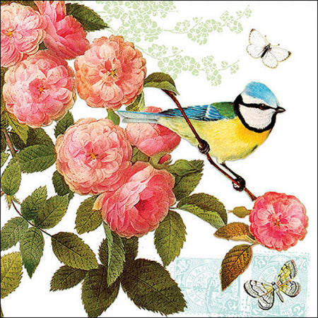 Guardanapo de Papel Decoupage 33x33 Perfume de Rosas 13311270 - Palácio da Arte