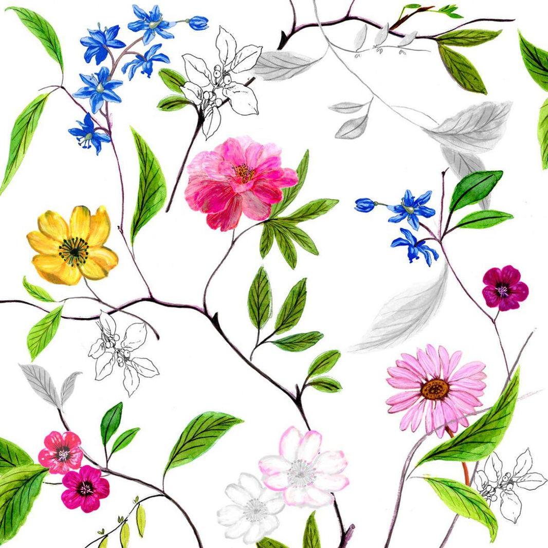 Guardanapo de Papel Decoupage 33x33 Poder das Flores 1334374 - Palácio da Arte