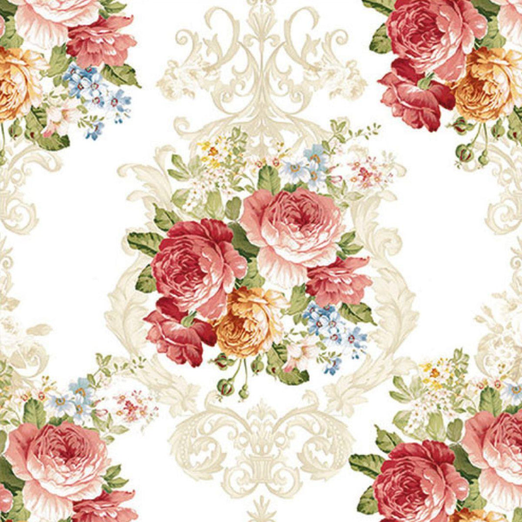 Guardanapo de Papel Decoupage 33x33 Sara Cream 13315900 - Palácio da Arte