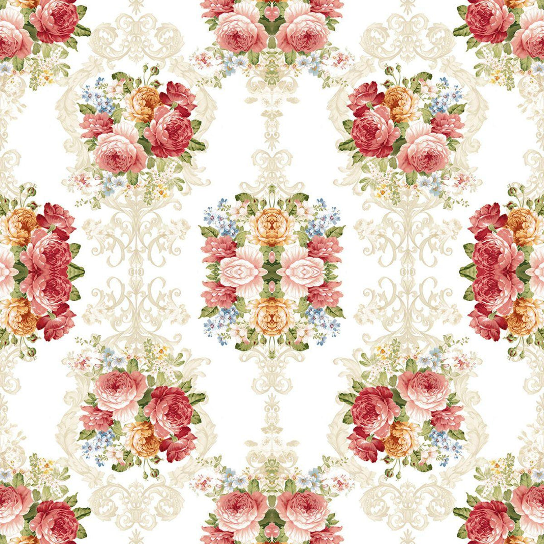 Guardanapo de Papel Decoupage 33x33 Sara Cream 13315900 - Palácio da Arte