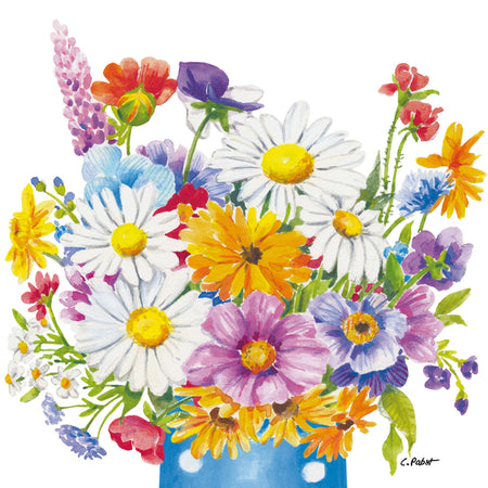 Guardanapo de Papel Decoupage 33x33 Vaso de Flores 133002969 - Palácio da Arte
