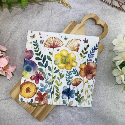 Guardanapo de Papel Decoupage 33x33 Vibrante da Primavera 13318430 - Palácio da Arte