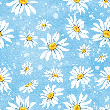 Guardanapo Decoupage Ambiente Daisies Blue 13311195 2 unidades - Palácio da Arte