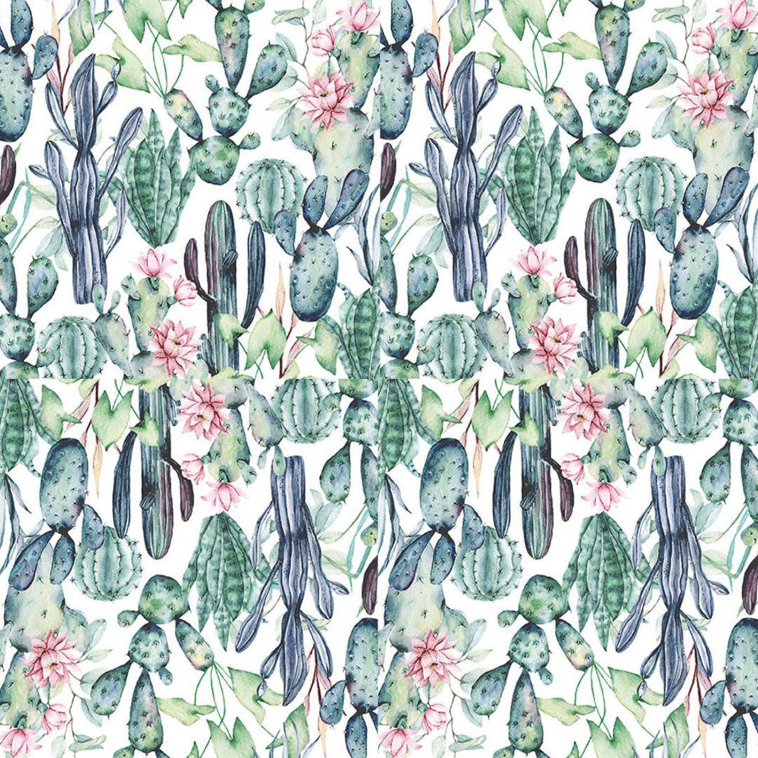 Guardanapo Decoupage Aquarela de Cactos 13317495 Ambiente com 2 peças - Palácio da Arte
