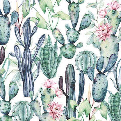 Guardanapo Decoupage Aquarela de Cactos 13317495 Ambiente com 2 peças - Palácio da Arte