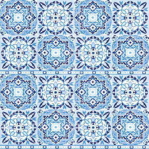 Guardanapo Decoupage Azulejo Azul 13309317 Ambiente com 2 peças - Palácio da Arte