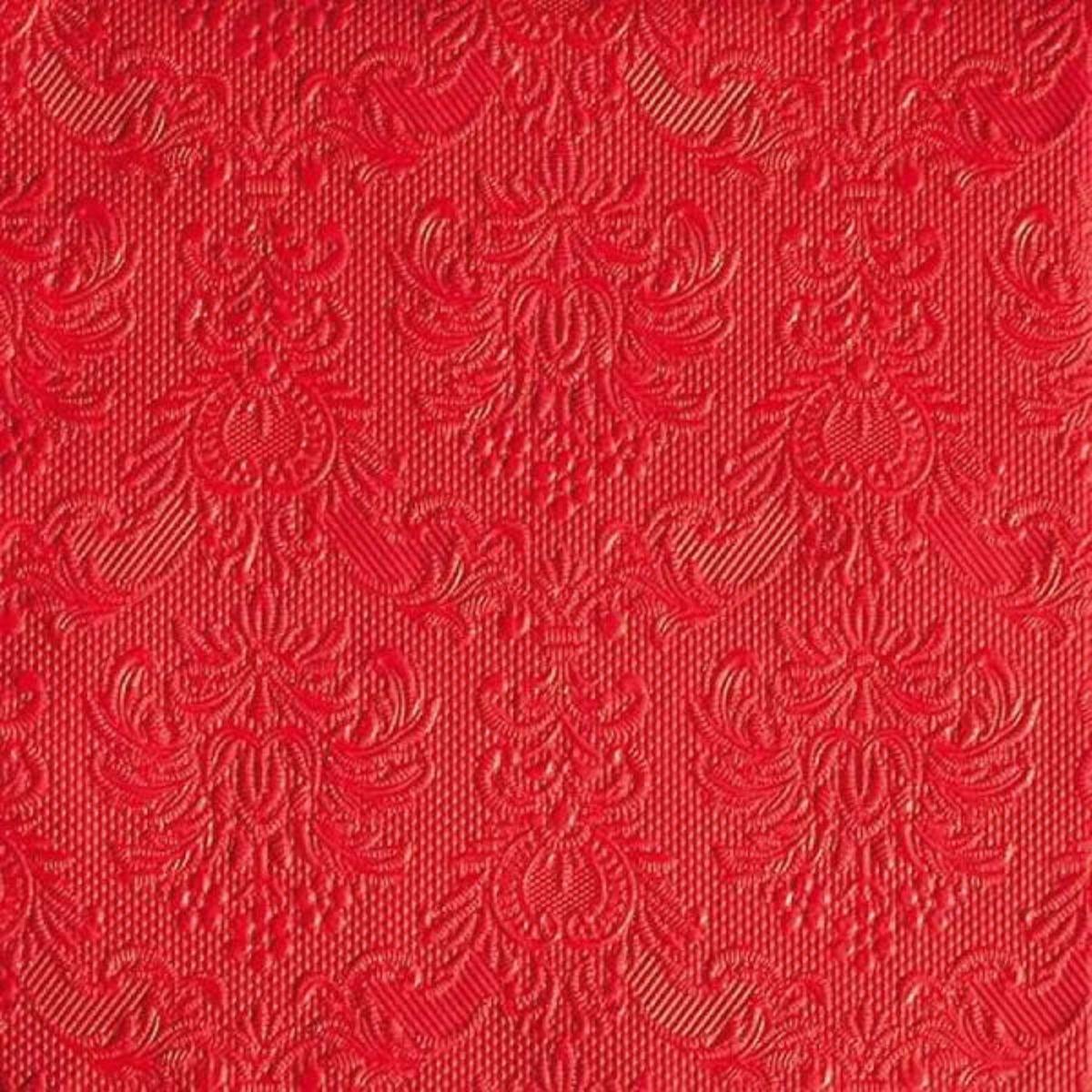 Guardanapo Decoupage com Relevo Ambiente 13305515 Elegancy Vermelho 2 unidades - Palácio da Arte
