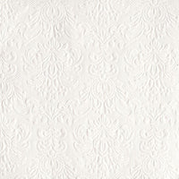 Guardanapo Decoupage com Relevo Elegance White 13304925 Ambiente com 2 peças - Palácio da Arte