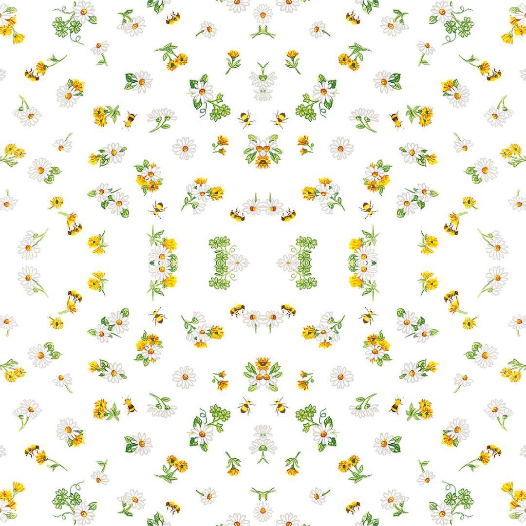 Guardanapo Decoupage Daisy All Over 13314935 Ambiente com 2 peças - Palácio da Arte