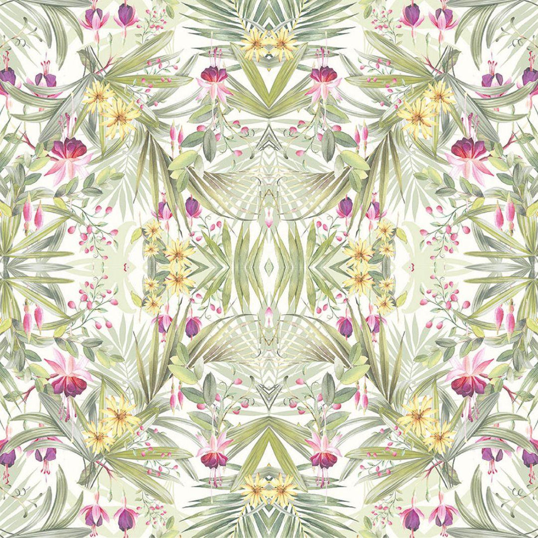 Guardanapo Decoupage Flores e Folhas Exoticas 13317235 Ambiente com 2 peças - Palácio da Arte