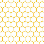 Guardanapo Decoupage Hexagonal Amarelo 13317600 Ambiente com 2 peças - Palácio da Arte