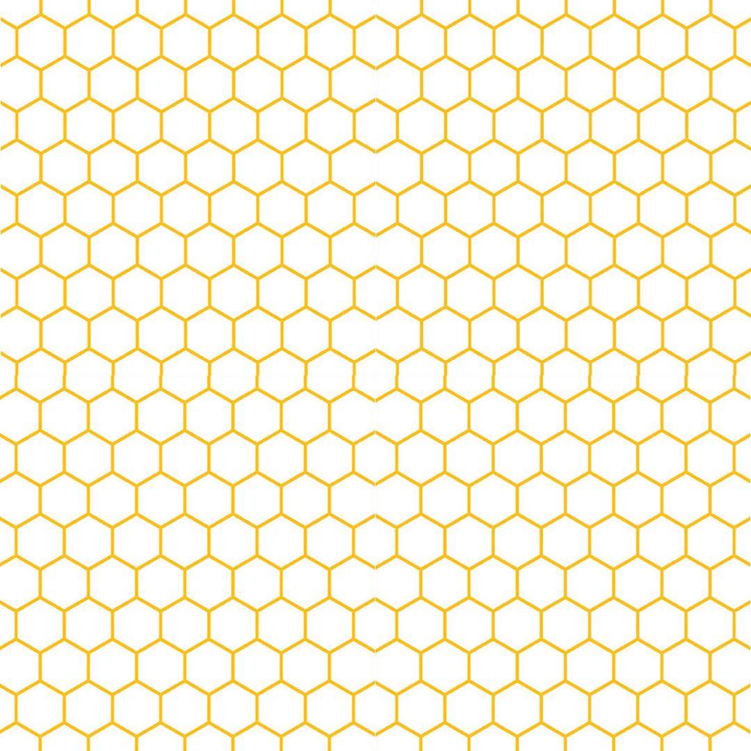 Guardanapo Decoupage Hexagonal Amarelo 13317600 Ambiente com 2 peças - Palácio da Arte