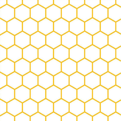 Guardanapo Decoupage Hexagonal Amarelo 13317600 Ambiente com 2 peças - Palácio da Arte