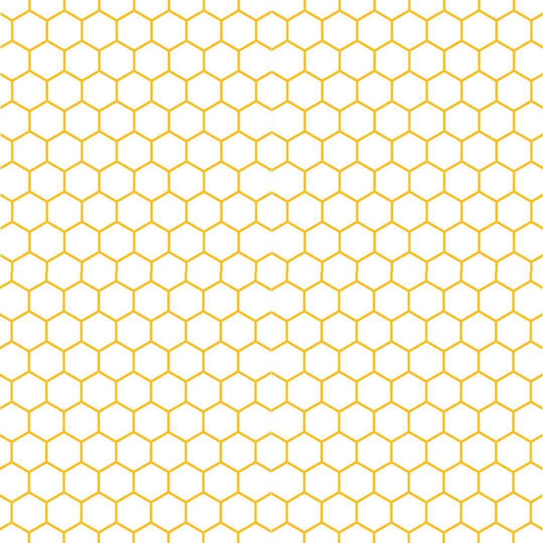 Guardanapo Decoupage Hexagonal Amarelo 13317600 Ambiente com 2 peças - Palácio da Arte