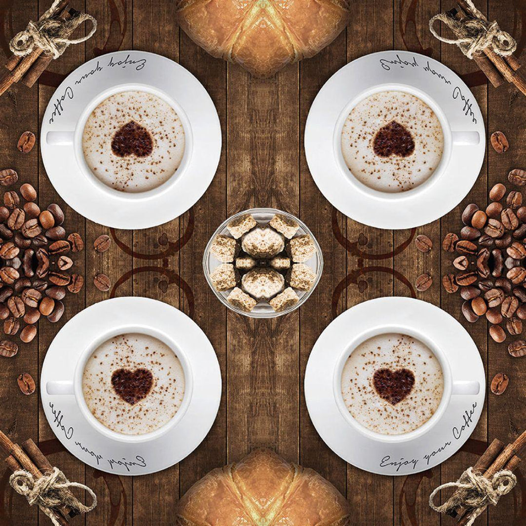 Guardanapo Decoupage Hora do Café 13317340 Ambiente com 2 peças - Palácio da Arte