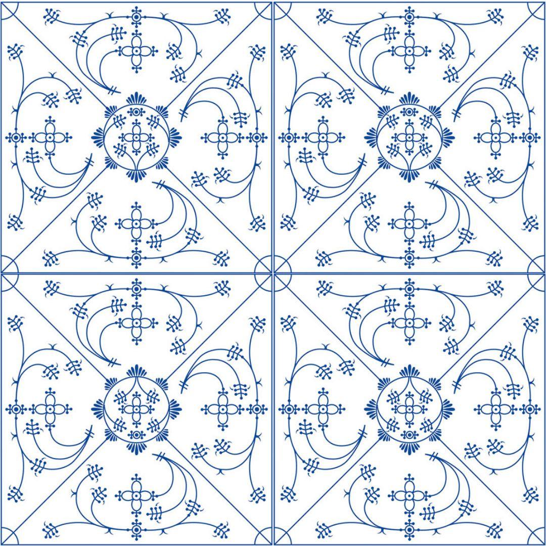 Guardanapo Decoupage Indisch Blau 13307275 Ambiente com 2 peças - Palácio da Arte