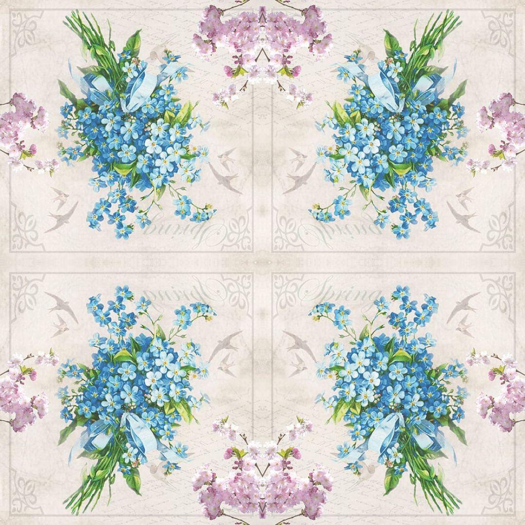 Guardanapo Decoupage Laura 12516020 Ambiente com 2 peças - Palácio da Arte