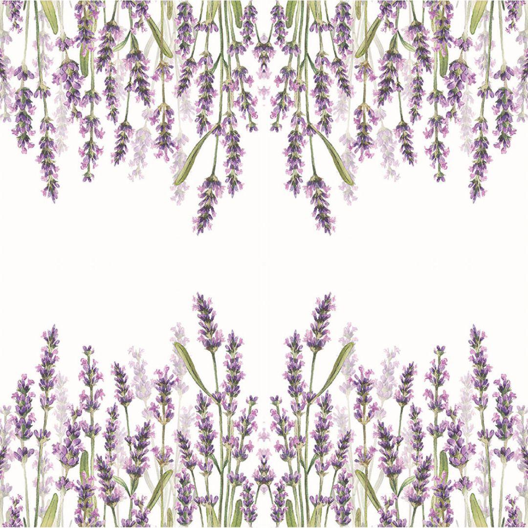 Guardanapo Decoupage Lavander Shades White 13315985 Ambiente com 2 peças - Palácio da Arte