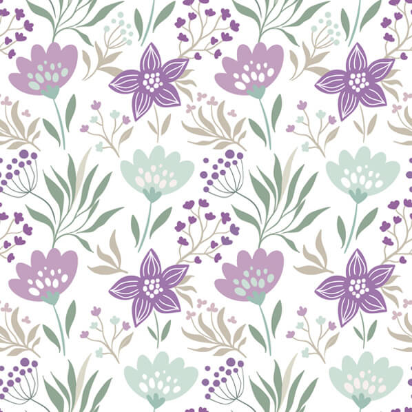 Guardanapo Decoupage Litoarte G2-052 Flor Violeta e Menta - Palácio da Arte