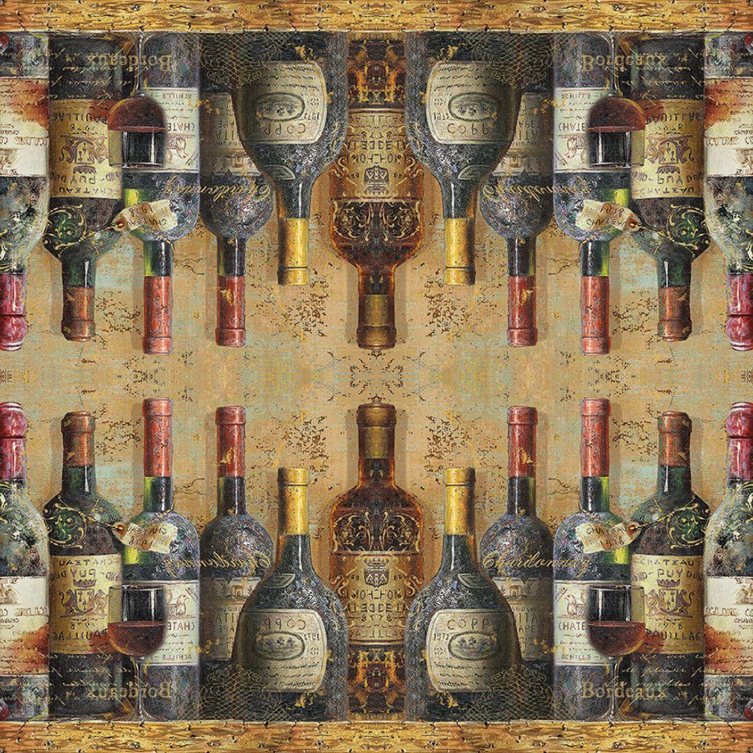 Guardanapo Decoupage Melhores Vinhos 13312940 Ambiente com 2 peças - Palácio da Arte