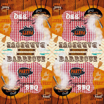 Guardanapo Decoupage Original Barbecue 13313185 Ambiente com 2 peças - Palácio da Arte
