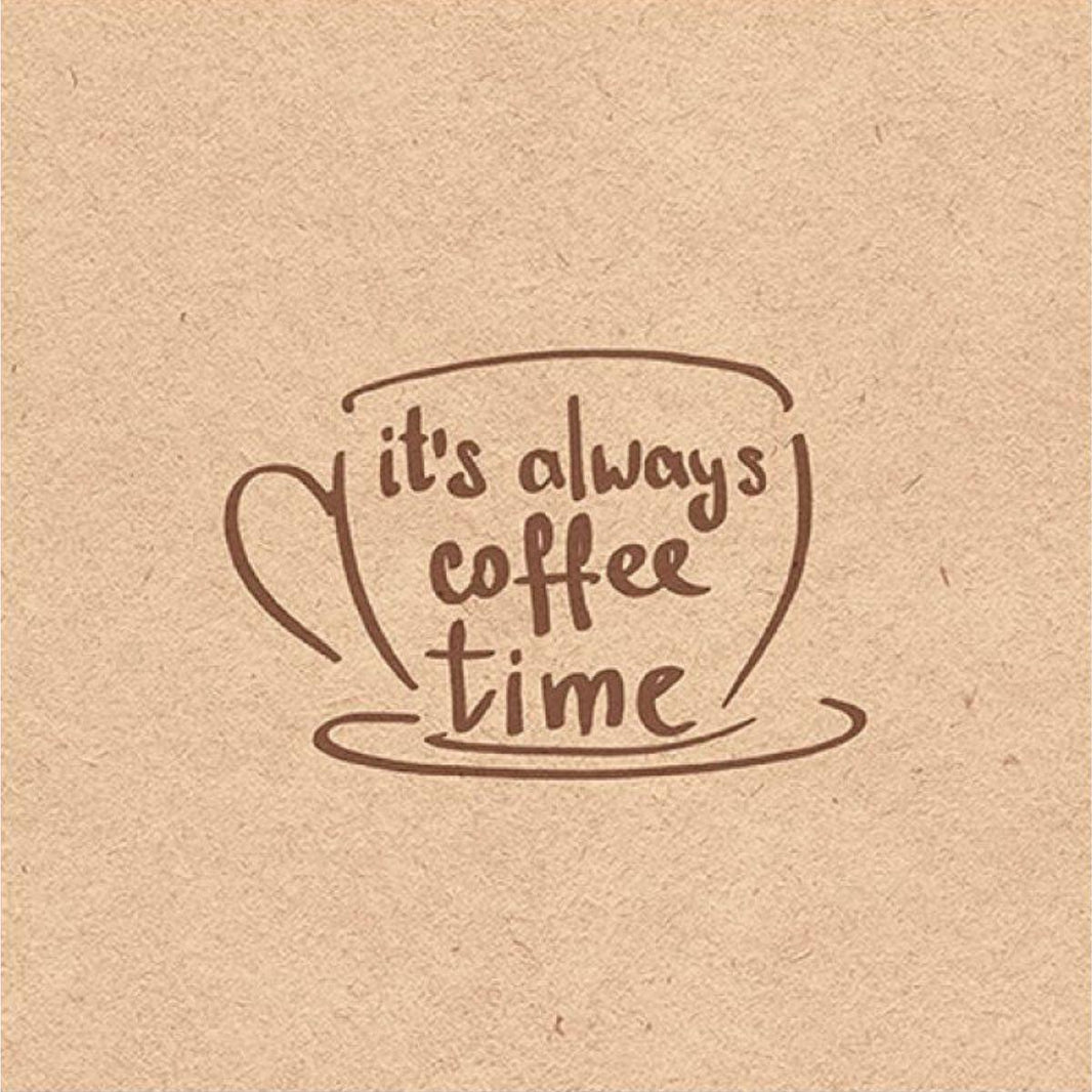 Guardanapo Decoupage Reciclado Always Coffee 13315175 Ambiente com 2 peças - Palácio da Arte