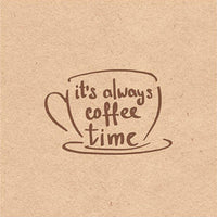 Guardanapo Decoupage Reciclado Always Coffee 13315175 Ambiente com 2 peças - Palácio da Arte