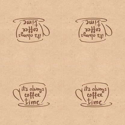 Guardanapo Decoupage Reciclado Always Coffee 13315175 Ambiente com 2 peças - Palácio da Arte