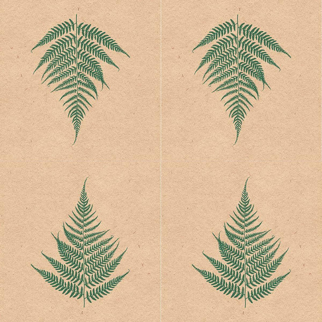 Guardanapo Decoupage Reciclado Fern Leaf 13315205 Ambiente com 2 peças - Palácio da Arte