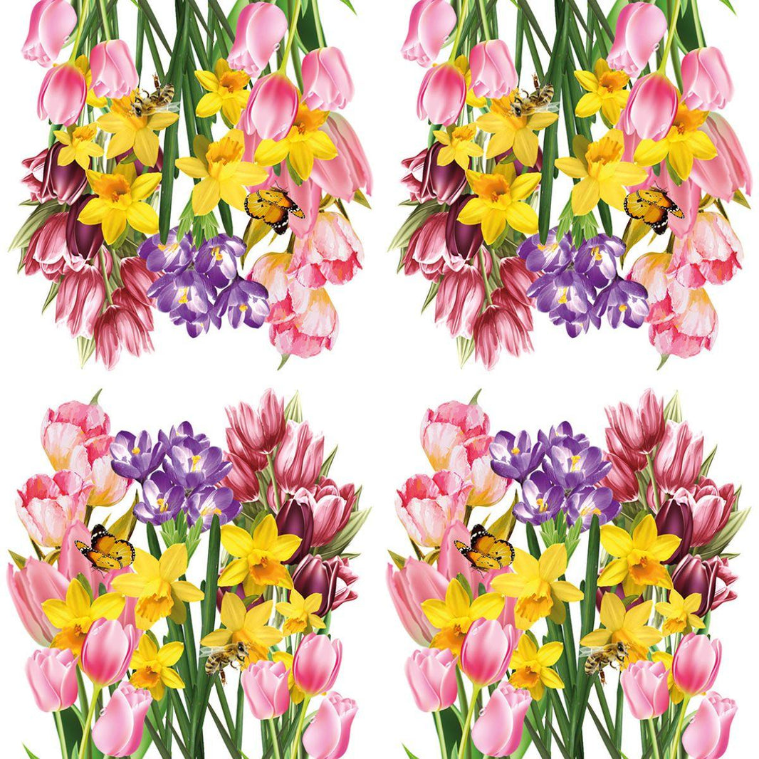 Guardanapo Decoupage Spriong Garden 13316025 Ambiente com 2 peças - Palácio da Arte