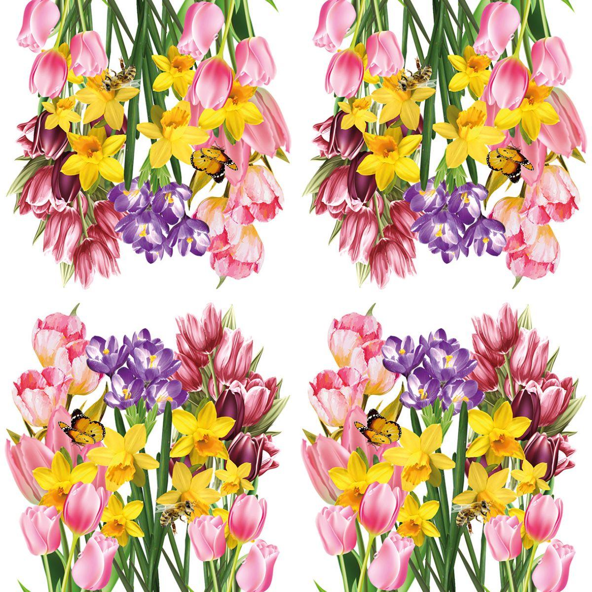 Guardanapo Decoupage Spriong Garden 13316025 Ambiente com 2 peças - Palácio da Arte