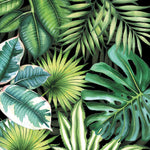 Guardanapo Decoupage Tropical Leaves Black 13310941 Ambiente com 2 peças - Palácio da Arte