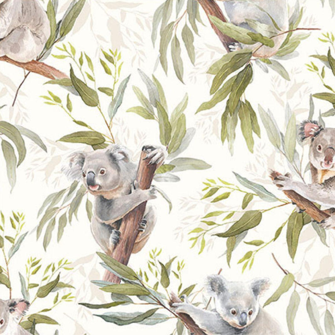 Guardanapo Decoupage Urso Coala 13317245 Ambiente com 2 peças - Palácio da Arte