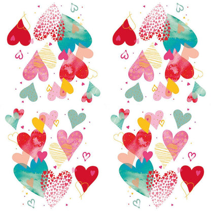 Guardanapo Decoupage Whit Love White 13314880 Ambiente com 2 peças - Palácio da Arte