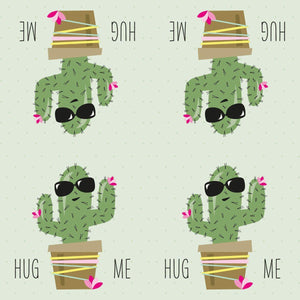 Guardanapo Hug Me Cactus 1333150 PPD com 2 peças - Palácio da Arte