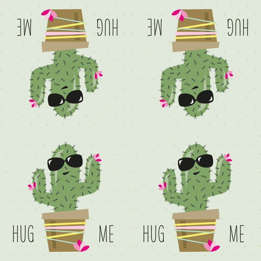 Guardanapo Hug Me Cactus 1333150 PPD com 2 peças - Palácio da Arte